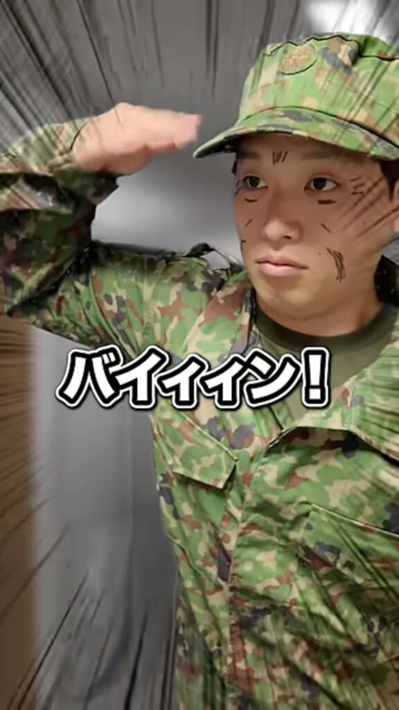 なぜか手が震えちゃう曹長