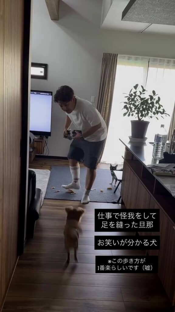 ミオくんが近寄ってきて……