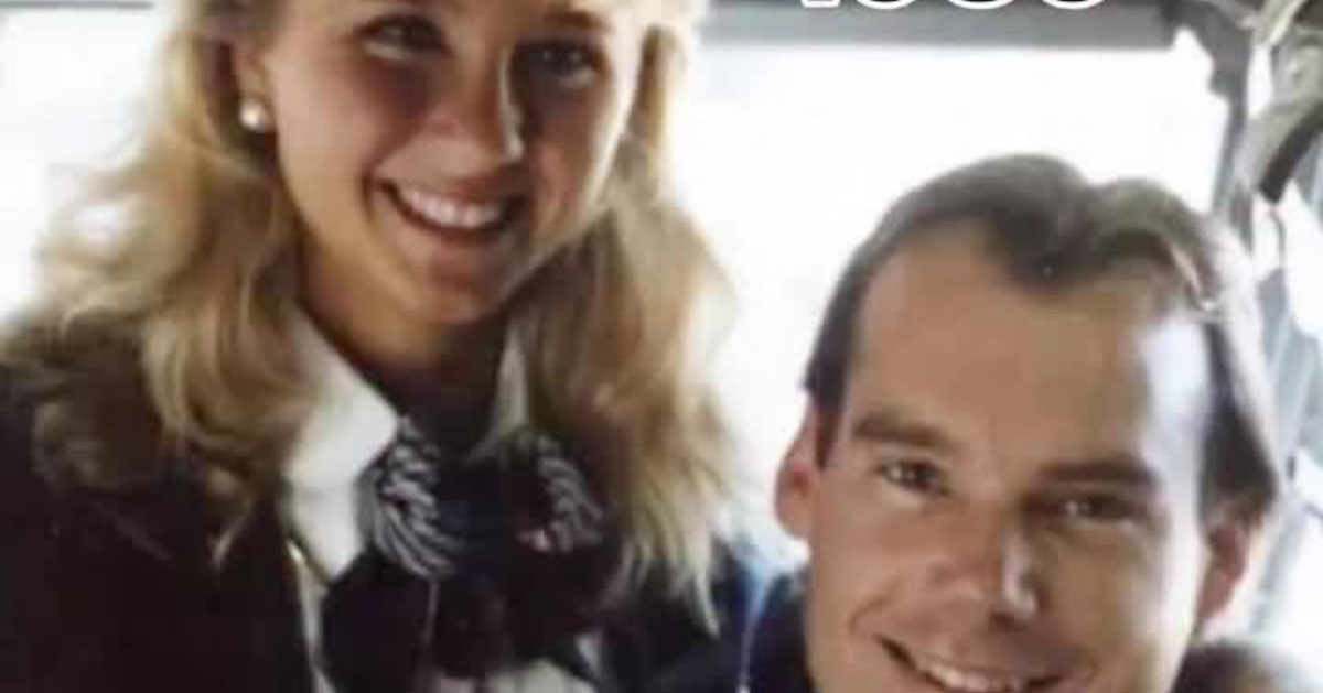 同じ飛行機に乗っていた「CAとパイロット」→40年後……「えええええ！」　“衝撃の現在”が450万再生「これは映画にするべき」【海外】（1/2） | ライフスタイル ねとらぼ