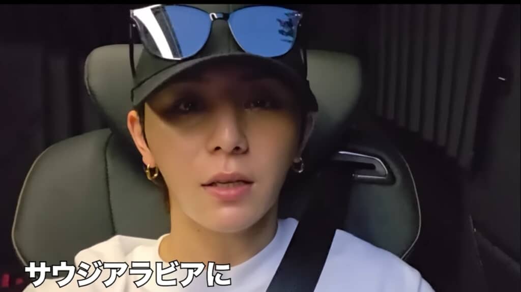 サウジアラビアに向かう山田さん