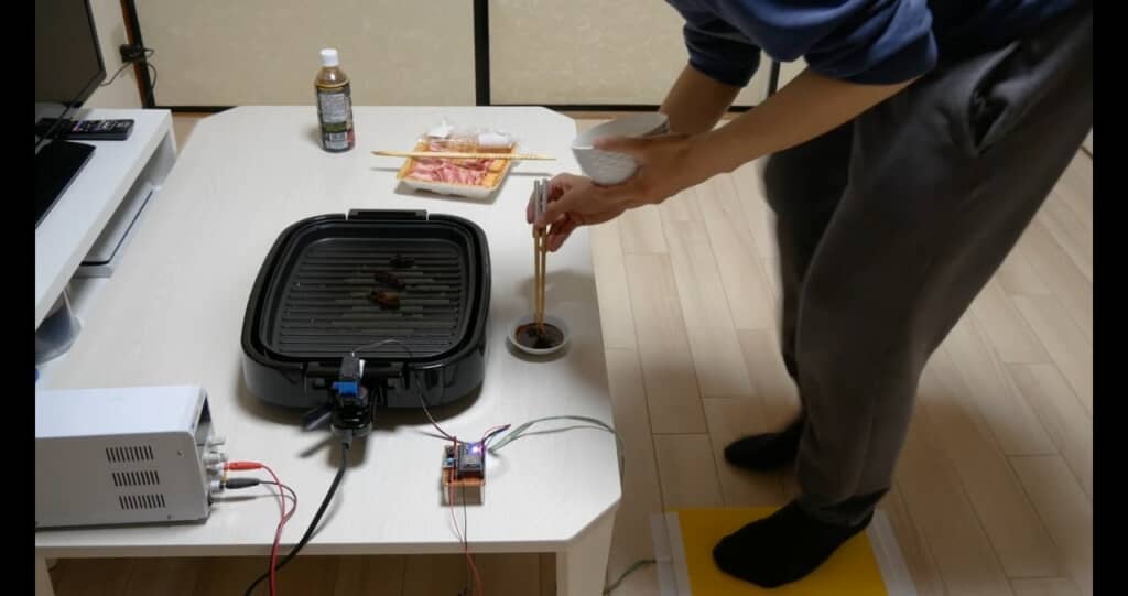 運動しながらいただきまーす