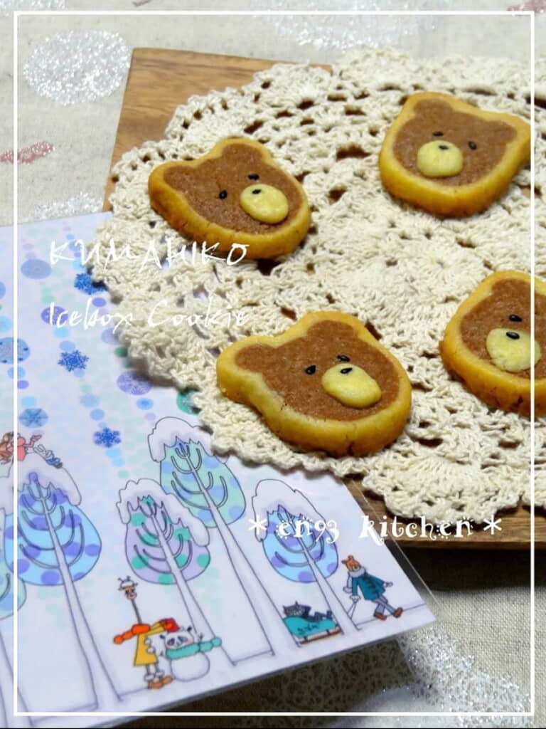 子どもたちのために作った「クマ彦」