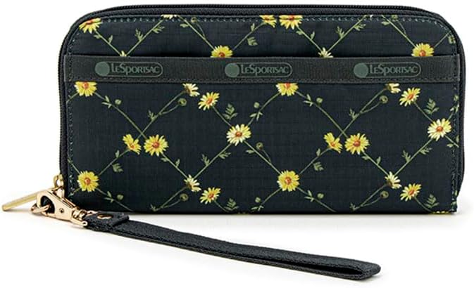 【未使用】レスポートサック　ウォレット　りんご柄 長財布 ネイビー/レッド LeSportsac レスポートサック 二つ折り財布 6505 D985 クレア