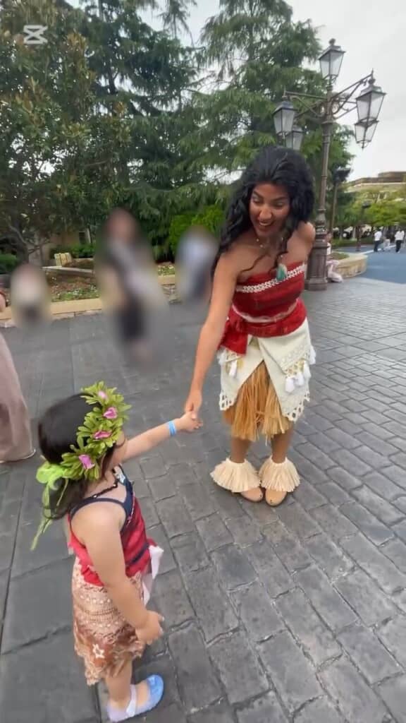 モアナに遭遇！