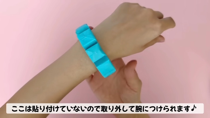腕につけるのも簡単です