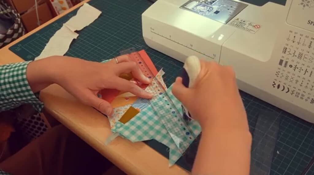 どんどん縫い合わせて