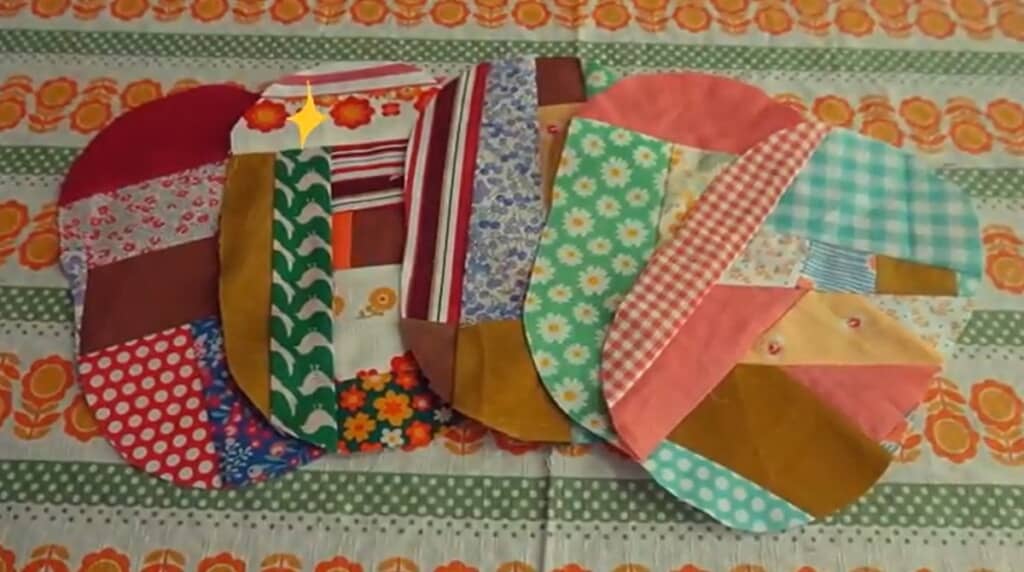 表布が5枚できました