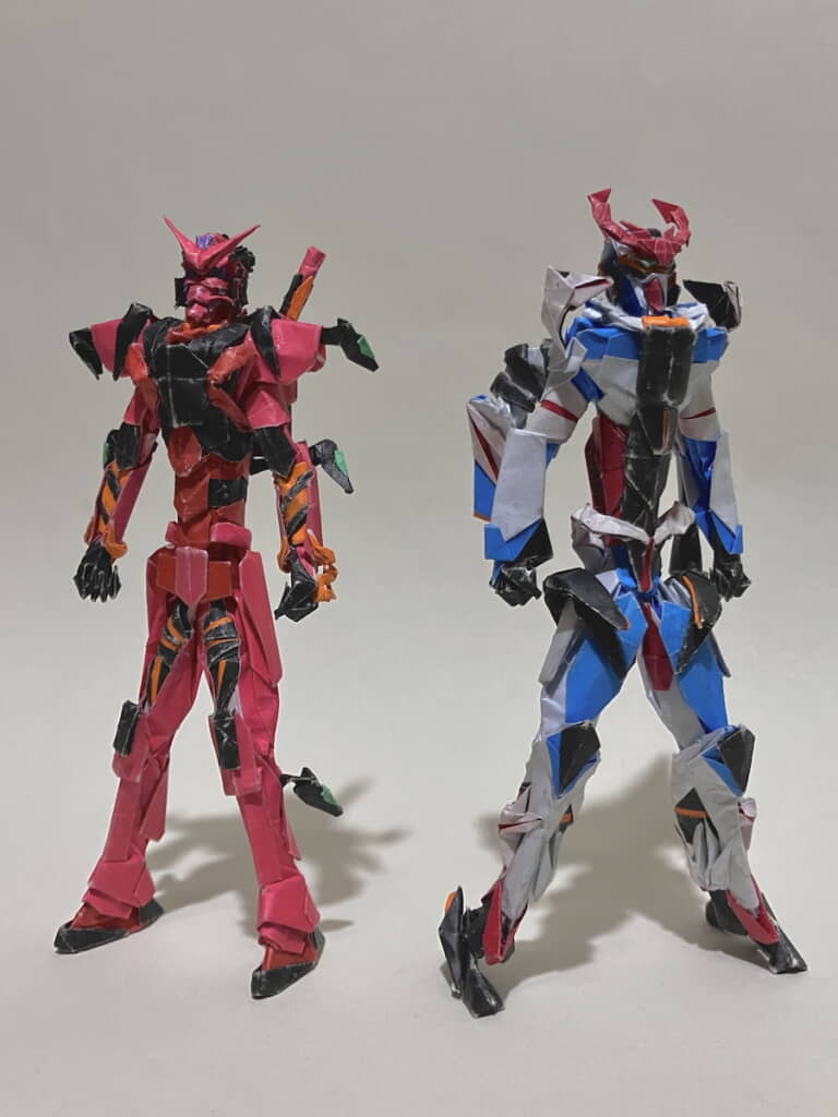 ジークアクスとの2ショットも