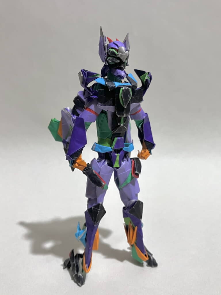 「ジフレドをおりがみで折りました」