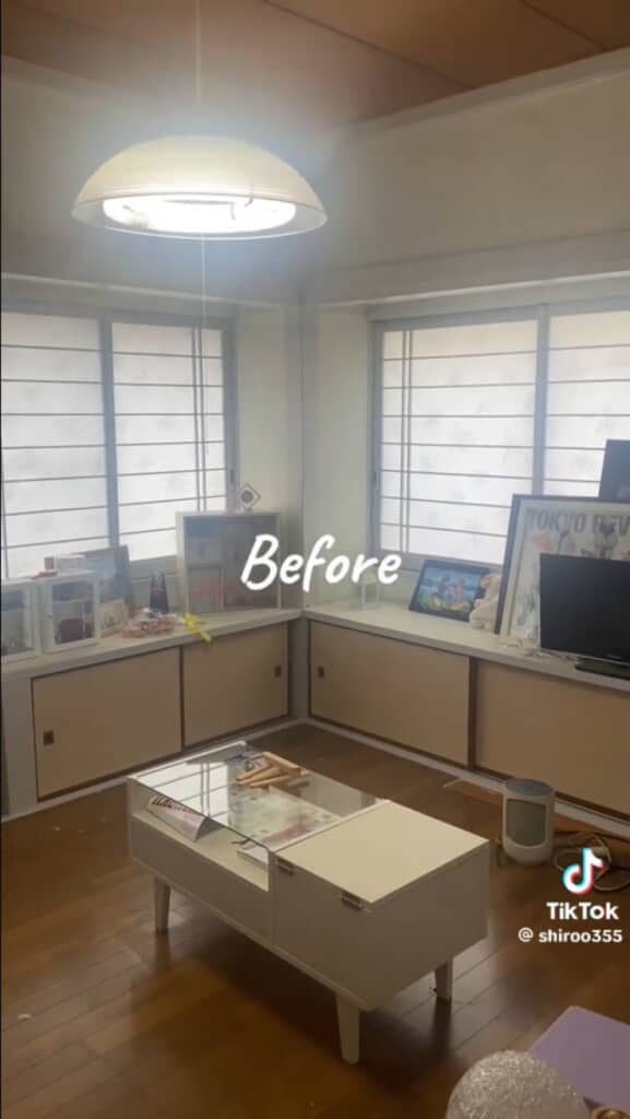 年季の入った部屋をDIY