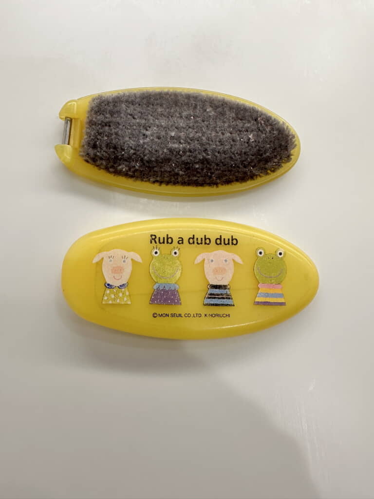 26年間使ってきたエチケットブラシが……