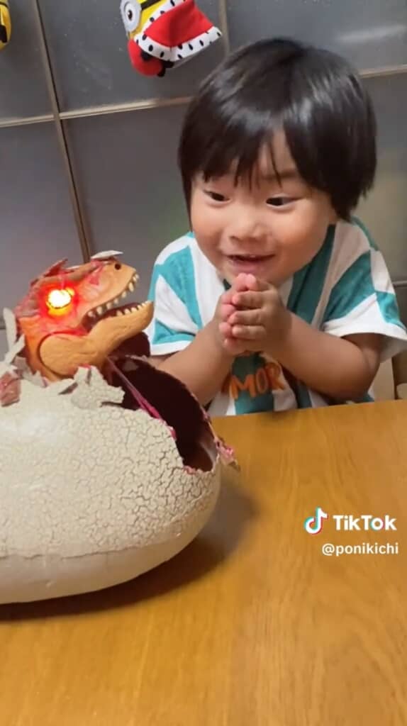 ティラノサウルスだ！