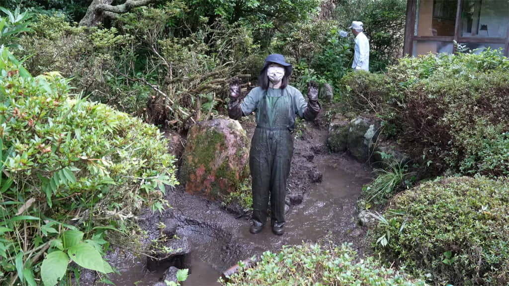 ヘドロ取りが完了しました！