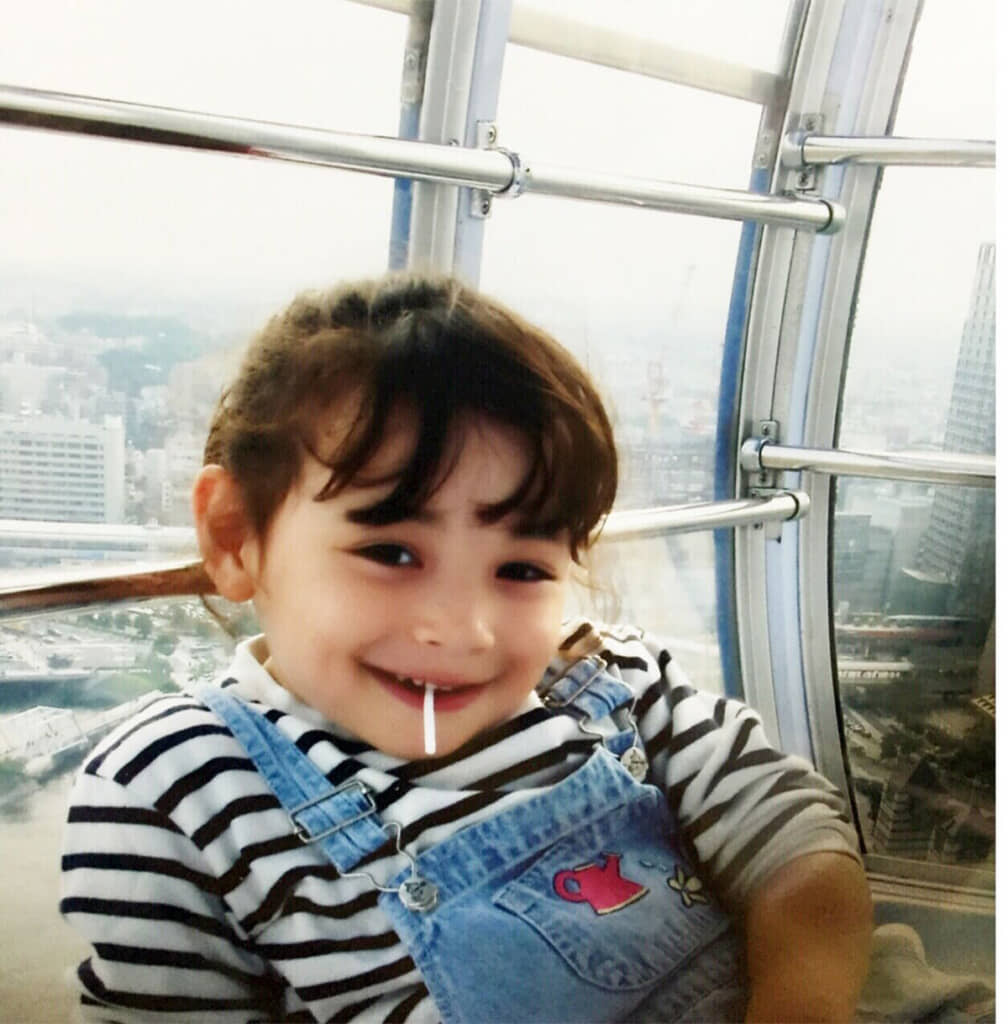 幼少期のerincoさん