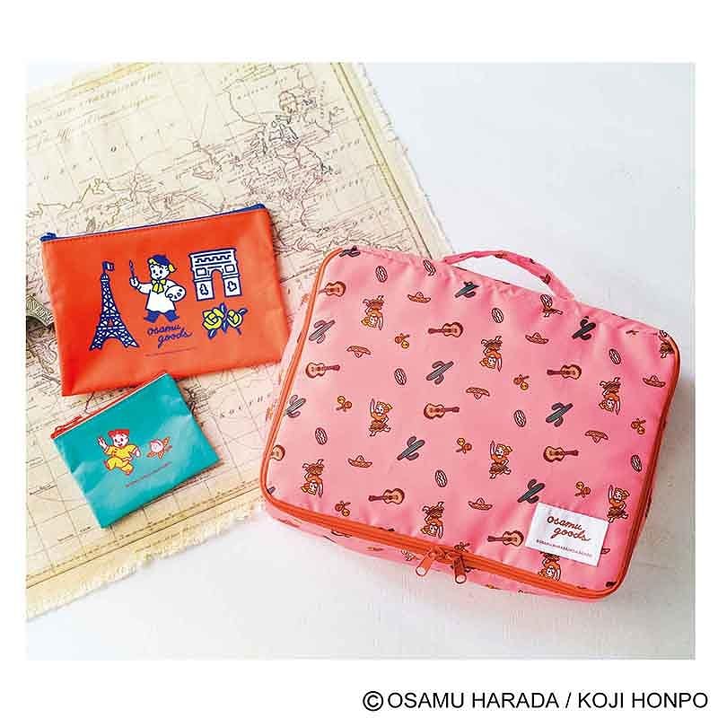「オサムグッズ」のポーチ3点セット