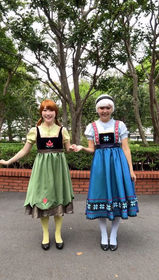 アナ雪のアナ＆エルサ姉妹に！