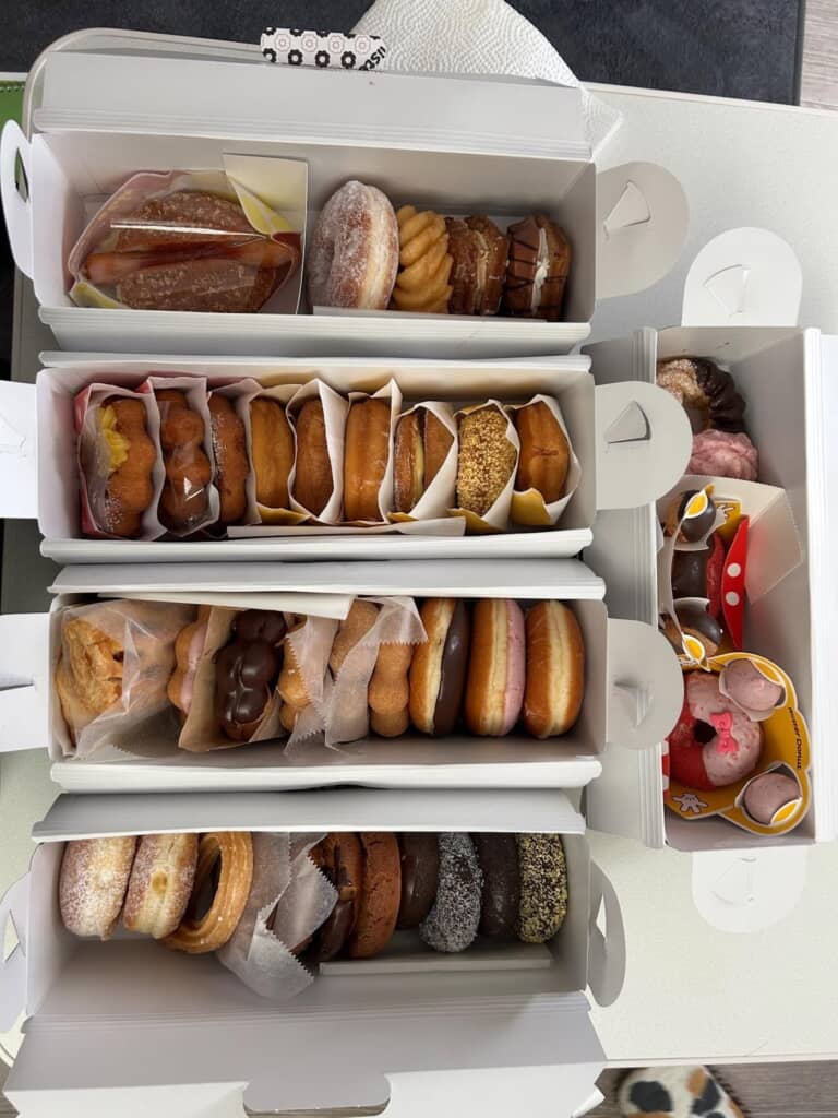 大量のミスド!!!