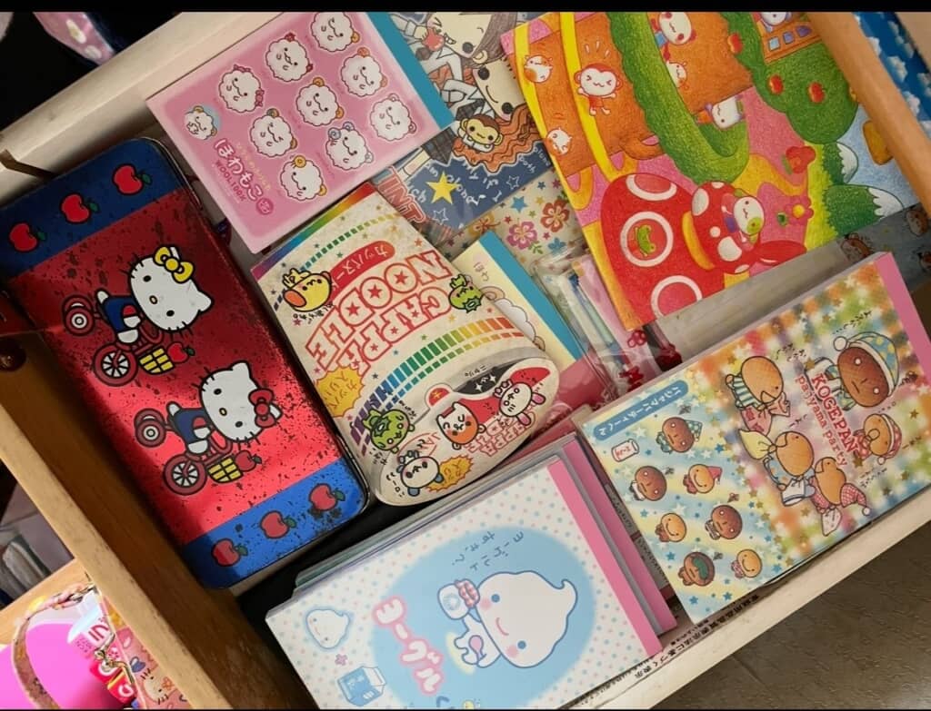 キャラのメモ帳も懐かしい！