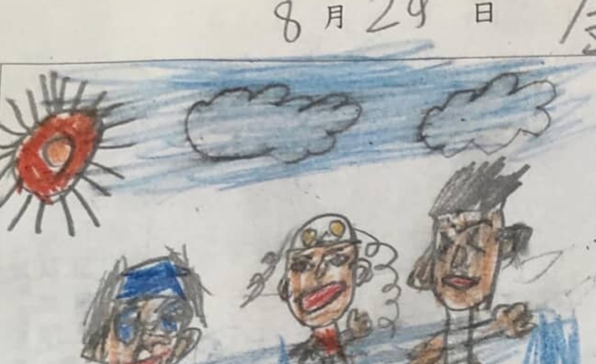 小学生息子が描いた家族4人の絵日記「ママがいない」と言うと……「ワロタ」　まさかの姿に「ジワジワくる」（1/3） | 教育・子育て ねとらぼ