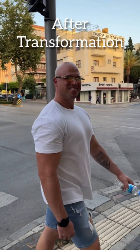 まるで別人のような減量後のドミトリーさん