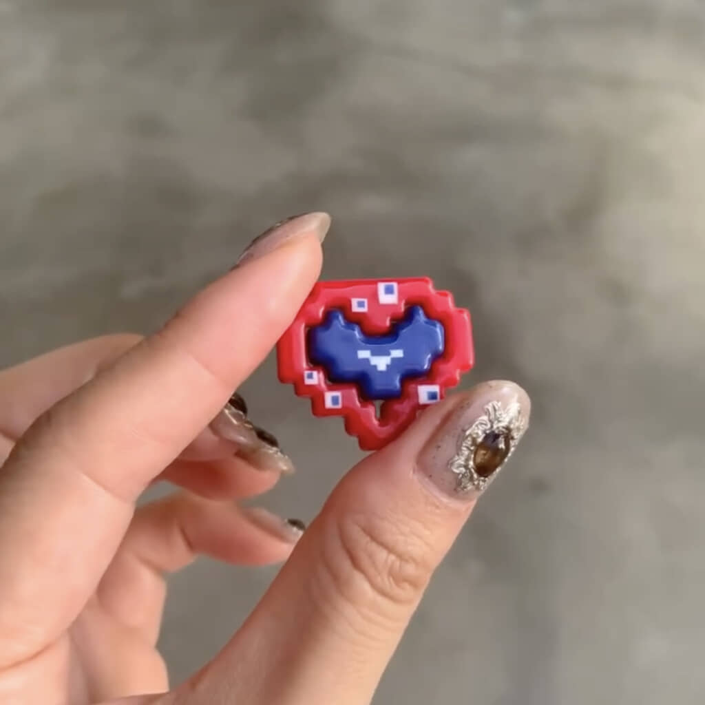 ドット絵風のミャクミャクだ！