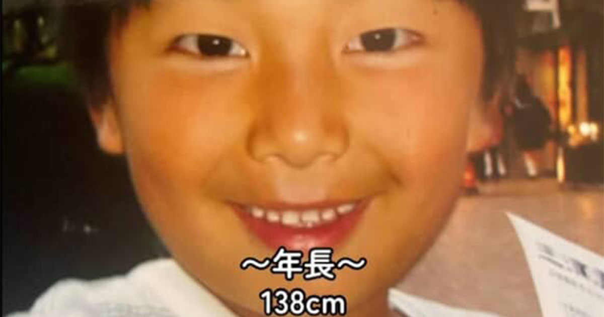 年長さんで138センチだった男の子→18年後…… 予想を超える“現在の姿”に反響 「成長スピードぶっ飛ばしてる」(1/2) | ライフスタイル ねとらぼ