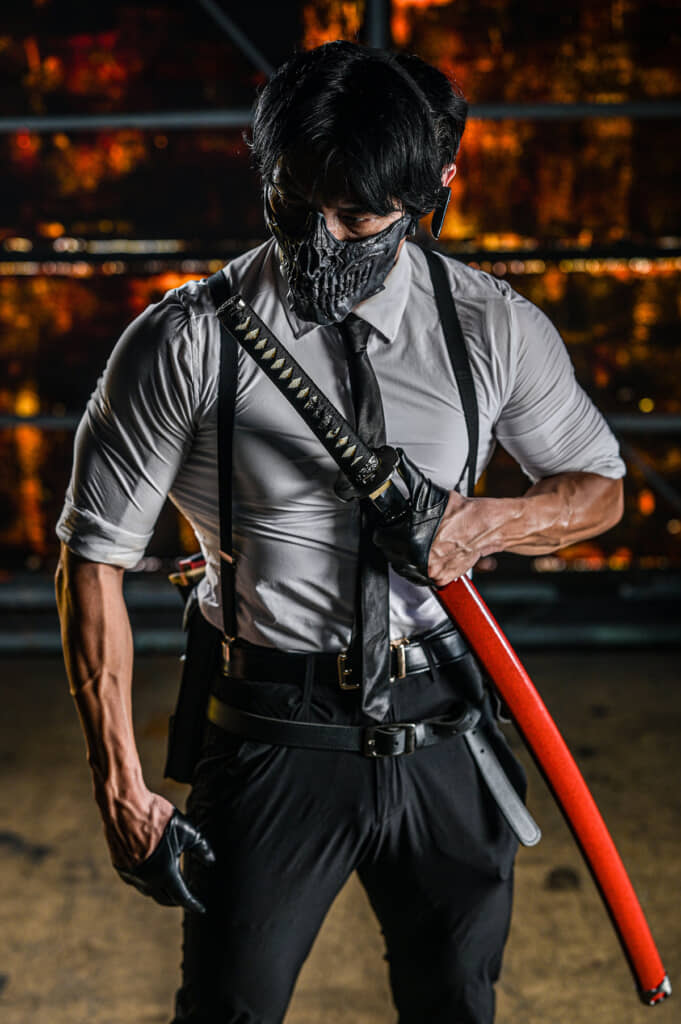 立ち姿がキマリ過ぎている