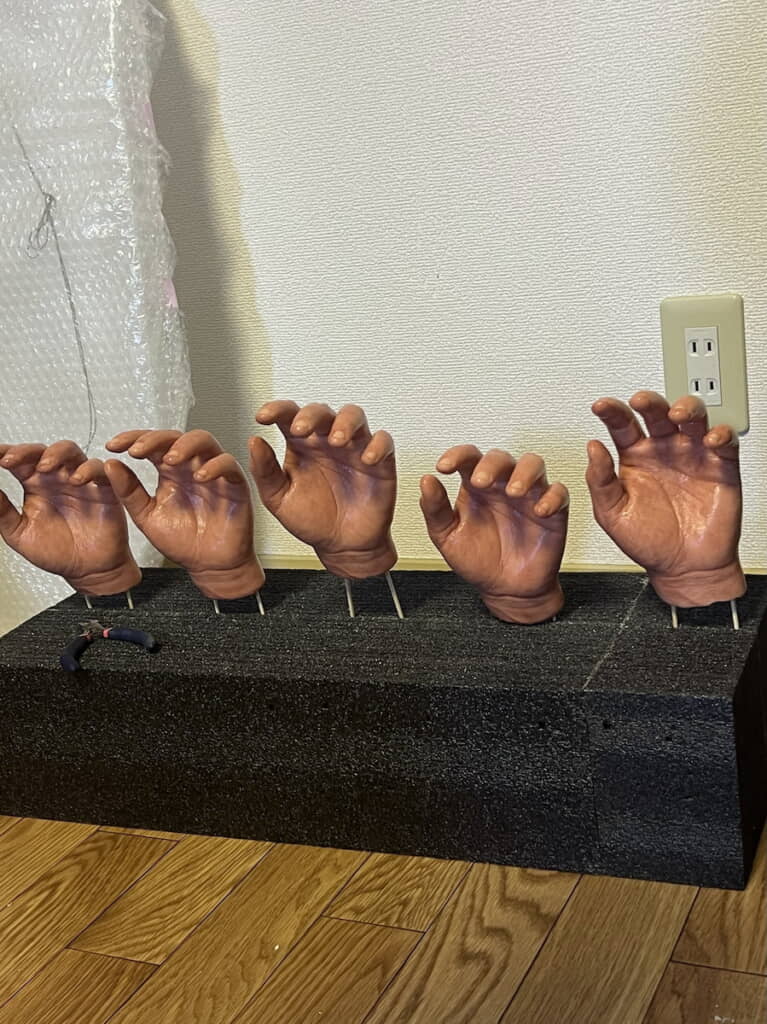 「自分の手を複製できるようになった結果」