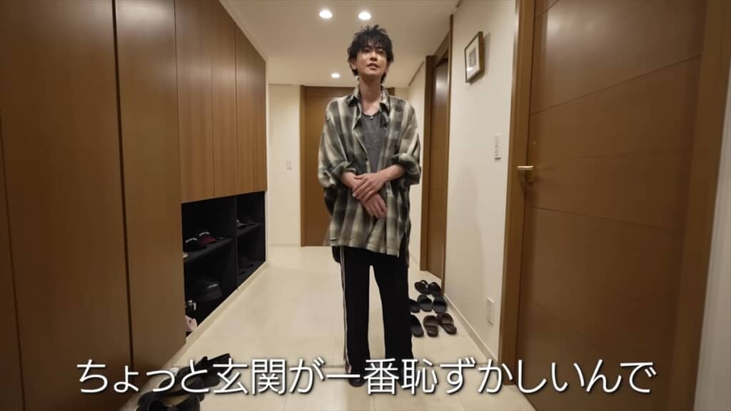 佐藤健の自宅のルームツアー