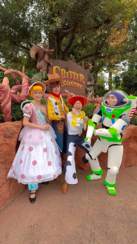 それぞれの個性が出たポーズ