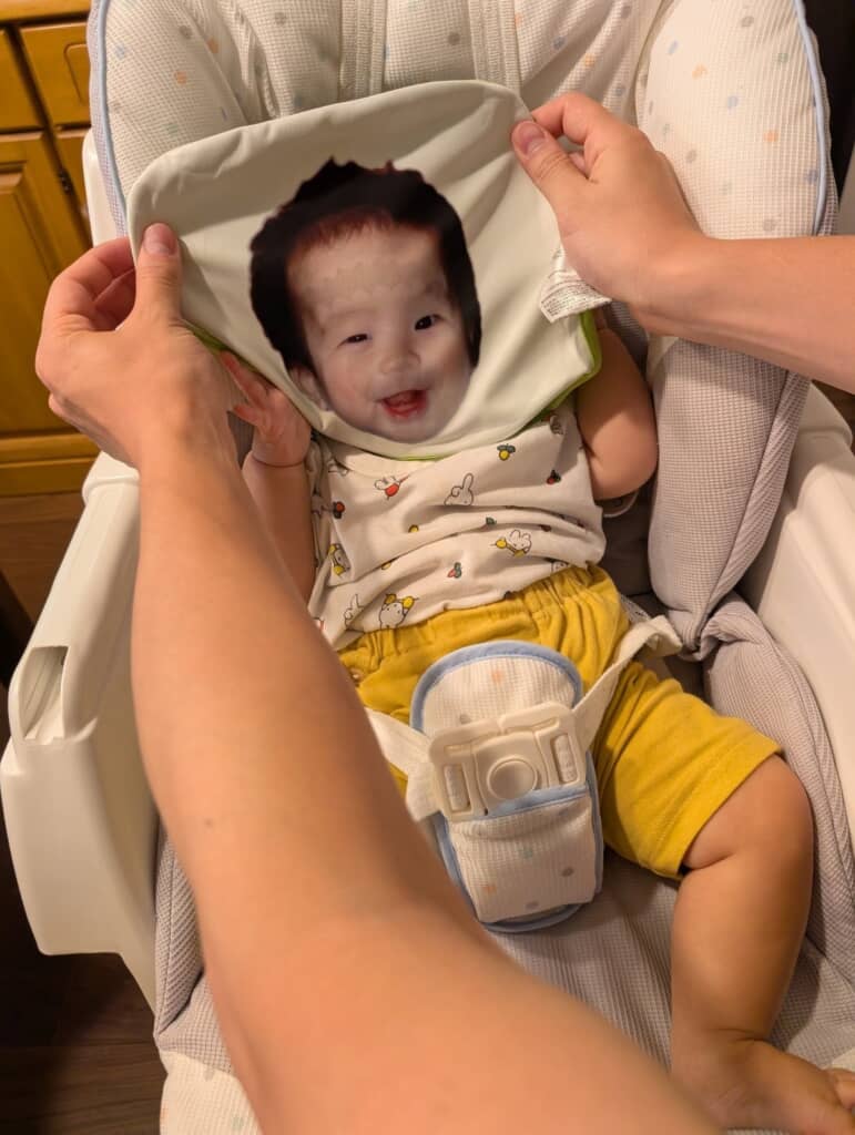 夫が赤ちゃんのころにもなれます