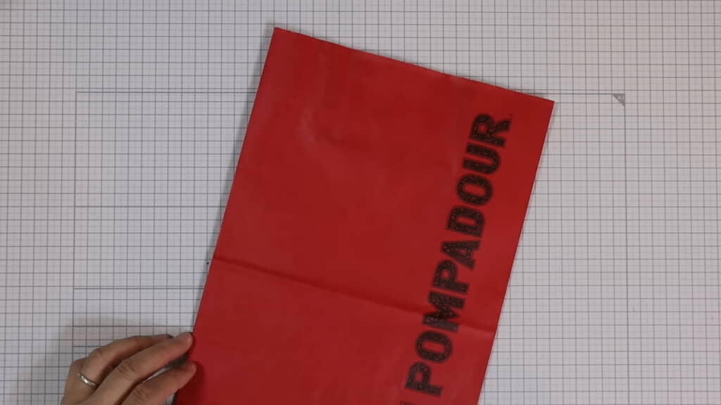 おしゃれなポンパドウルの紙袋