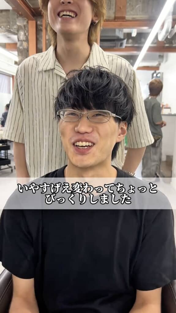 この髪形はお気に入りになりそう！