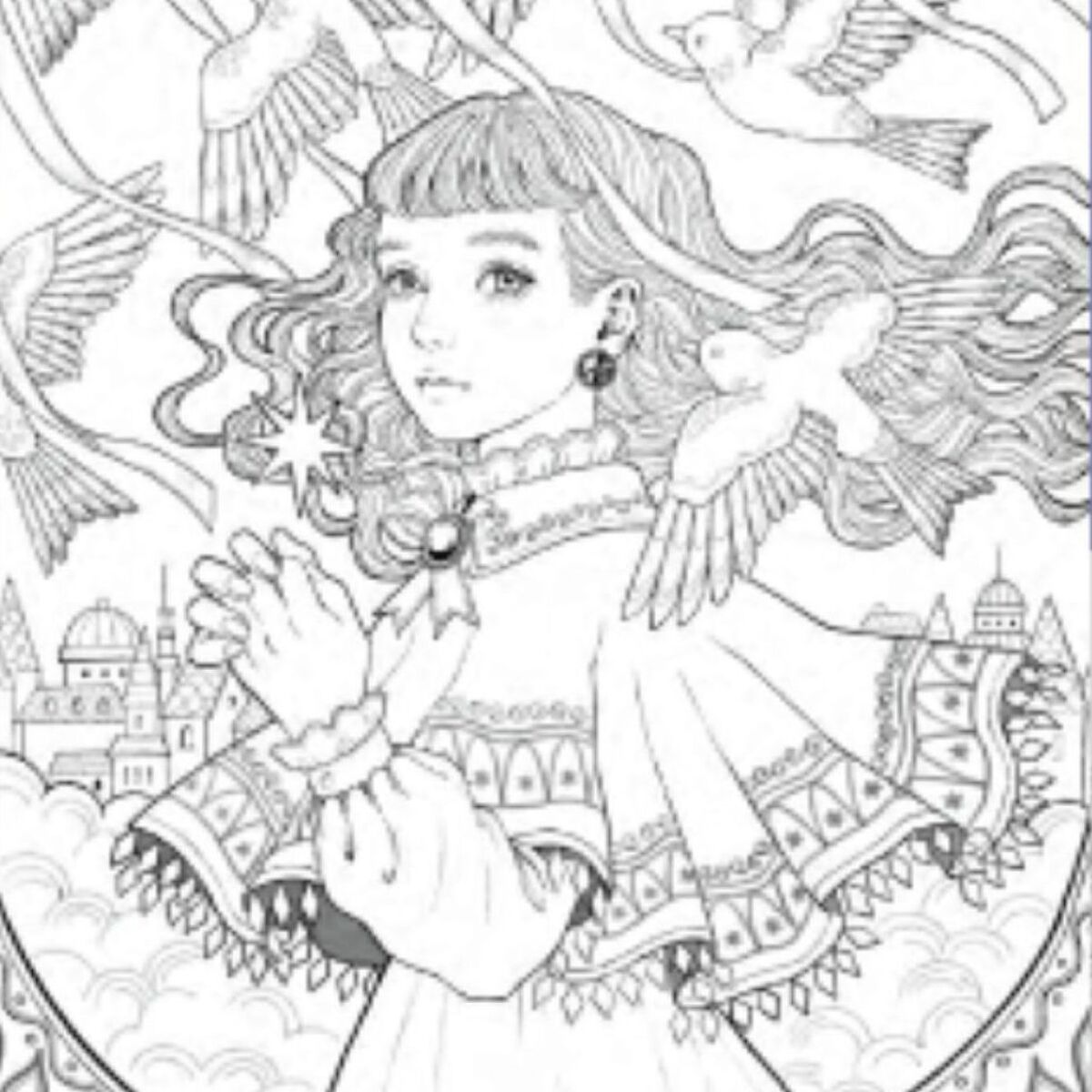 93歳おばあちゃん→超細かい“塗り絵”に挑戦したら……　衝撃の仕上がりに「93歳とは思えない」「センス良すぎ」 | カルチャー・アート ねとらぼ