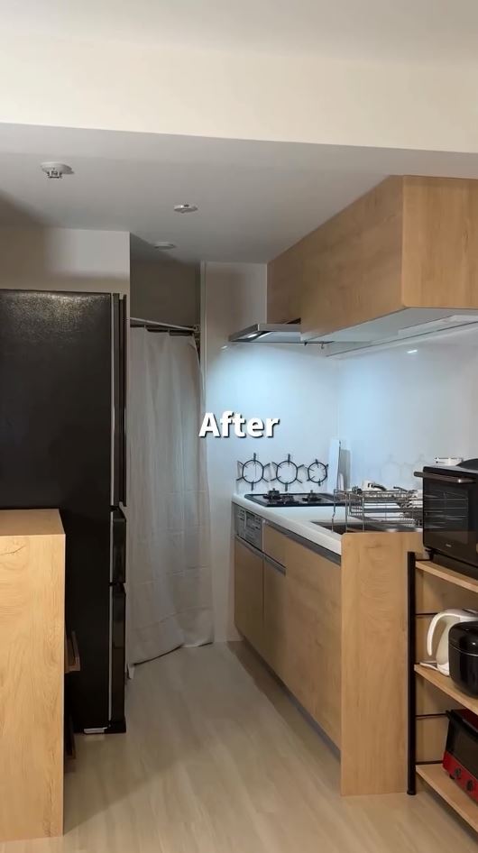 キッチンもすっきり