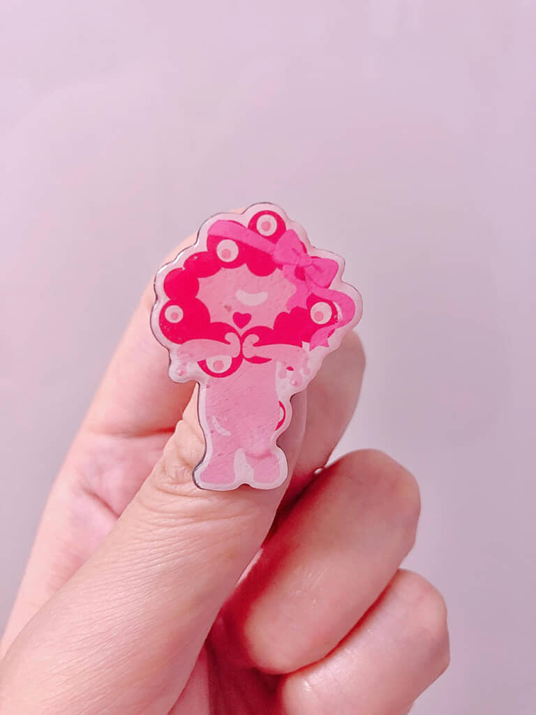 ピンクのミャクミャクが復活