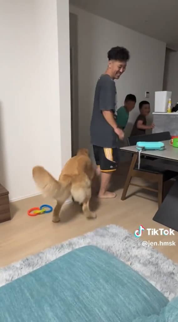 最後まで一緒に歩いたララちゃん