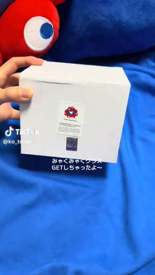 ミャクミャクグラスをゲット！