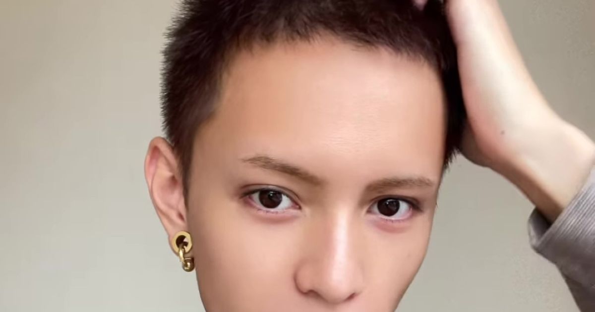 男性「坊主でもセットは必要なんです」→実際にヘアセットしたら