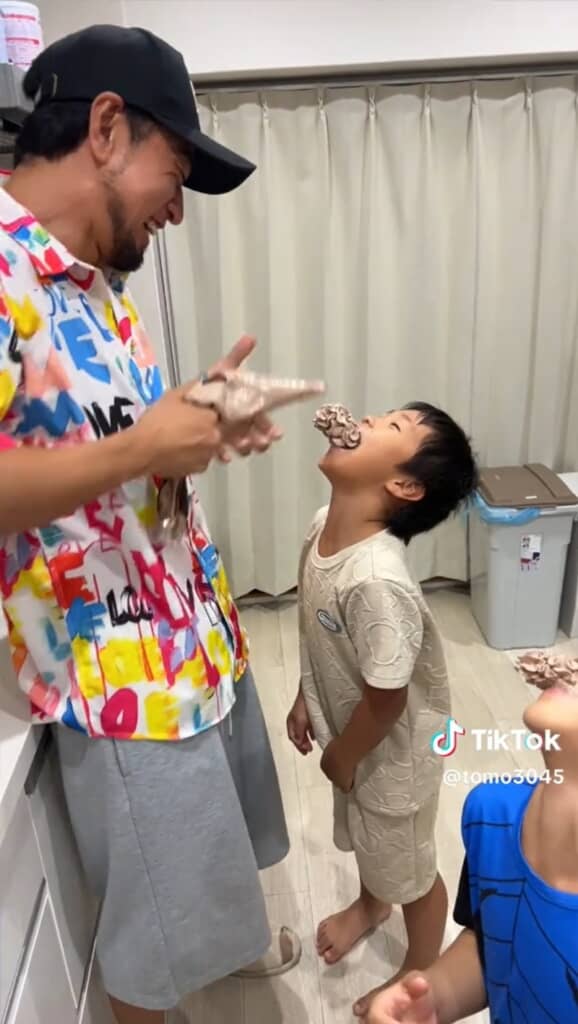 tomoさんも楽しそう