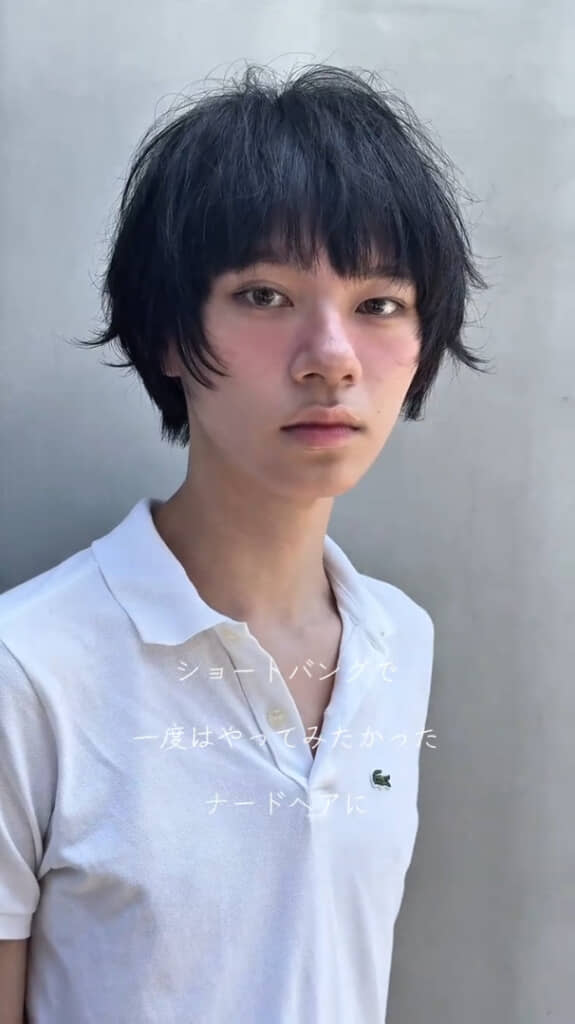 男の子にとても似合っていてすてき！