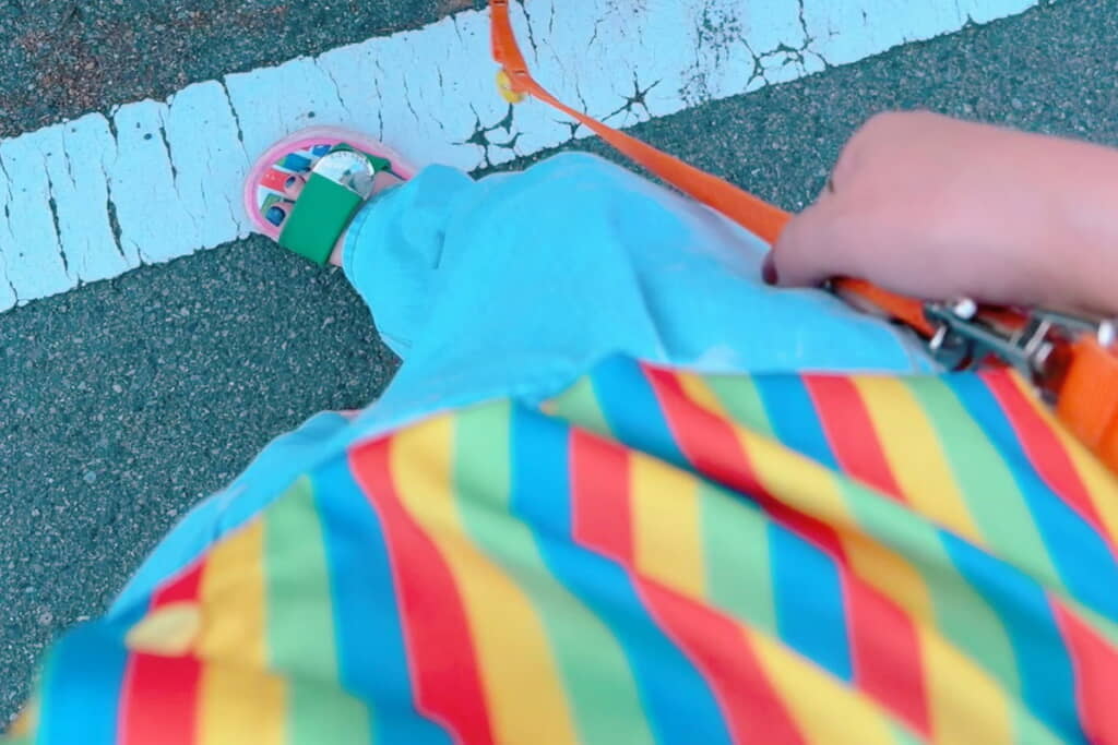 カラフルな服でお散歩に出かけたら……