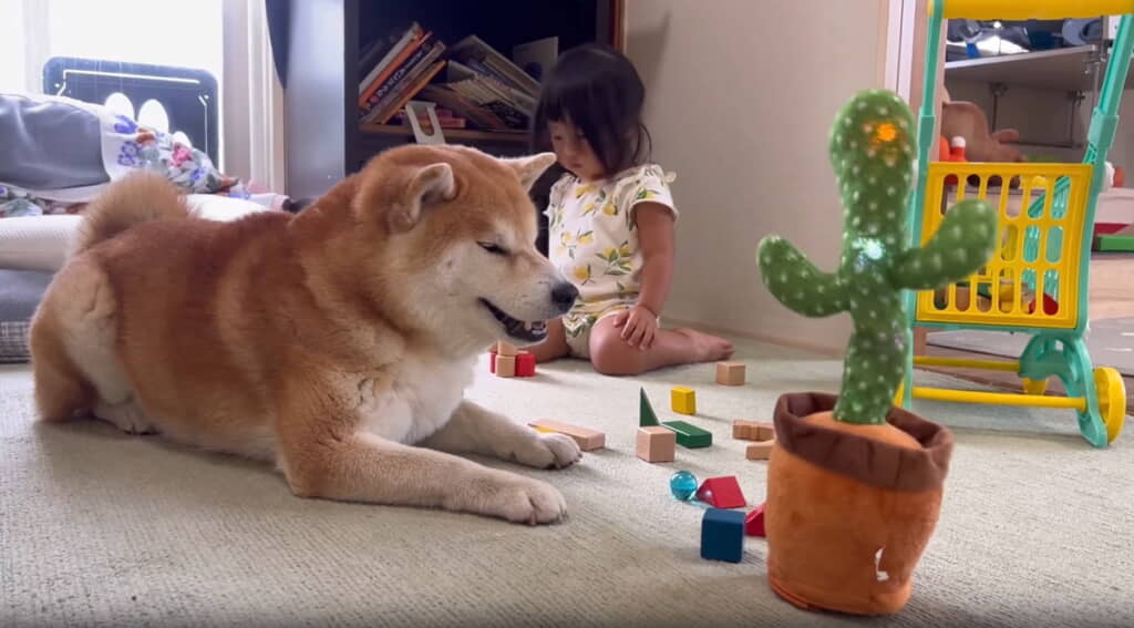 とってもうれしそう……！