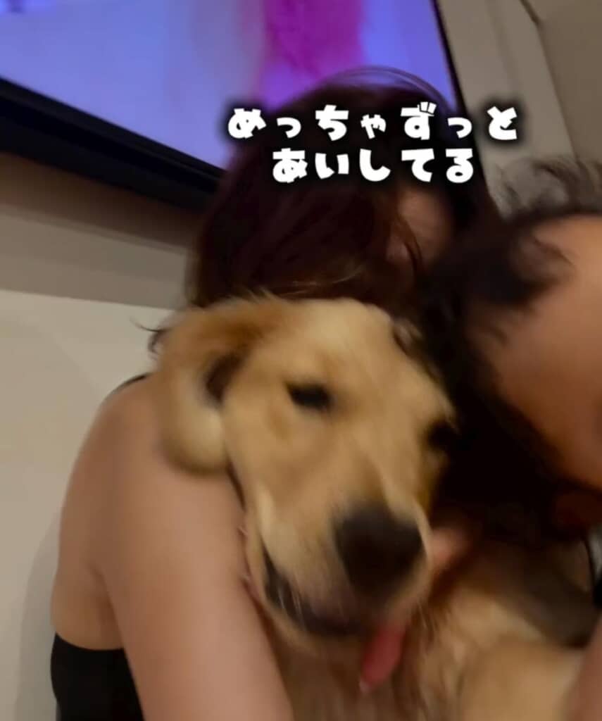 家族はモナちゃんにデレデレ