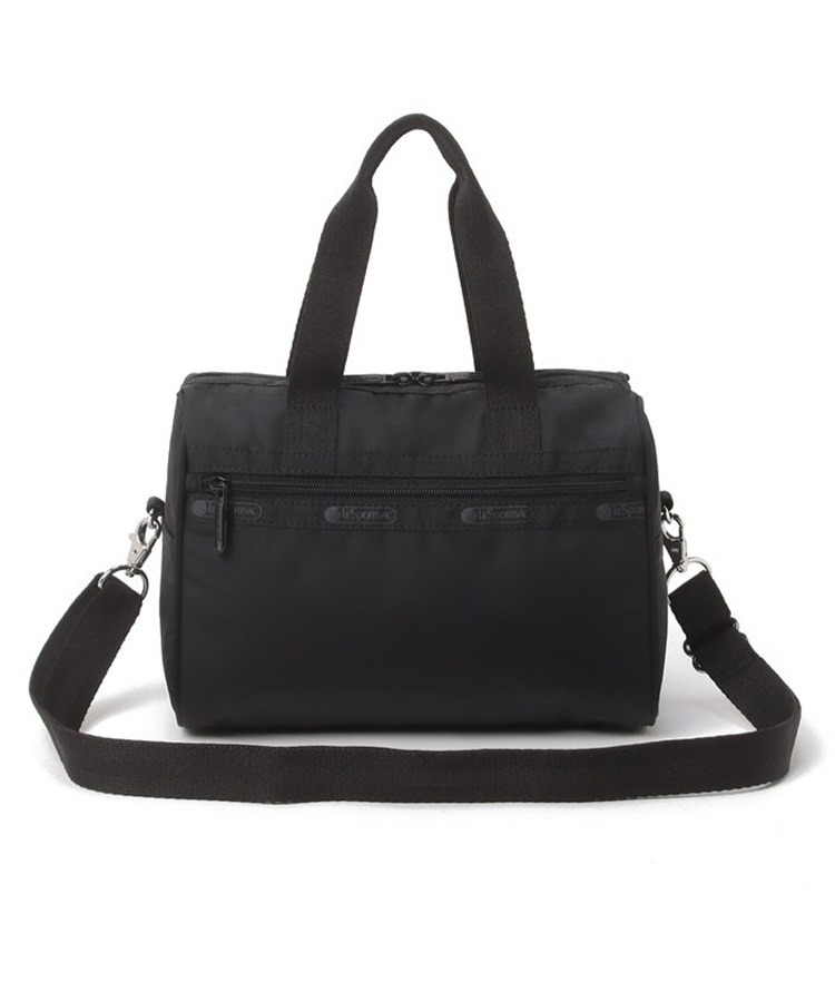 美品◎レスポートサック　パール　ミニボストン　ショルダーバッグ　黒　2way レスポートサック LeSportsac N/S MINI STCHL W PEARLS