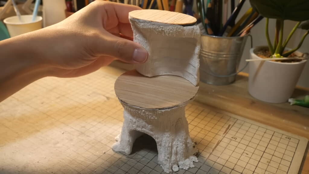 ツリーハウスの構造を作っていく
