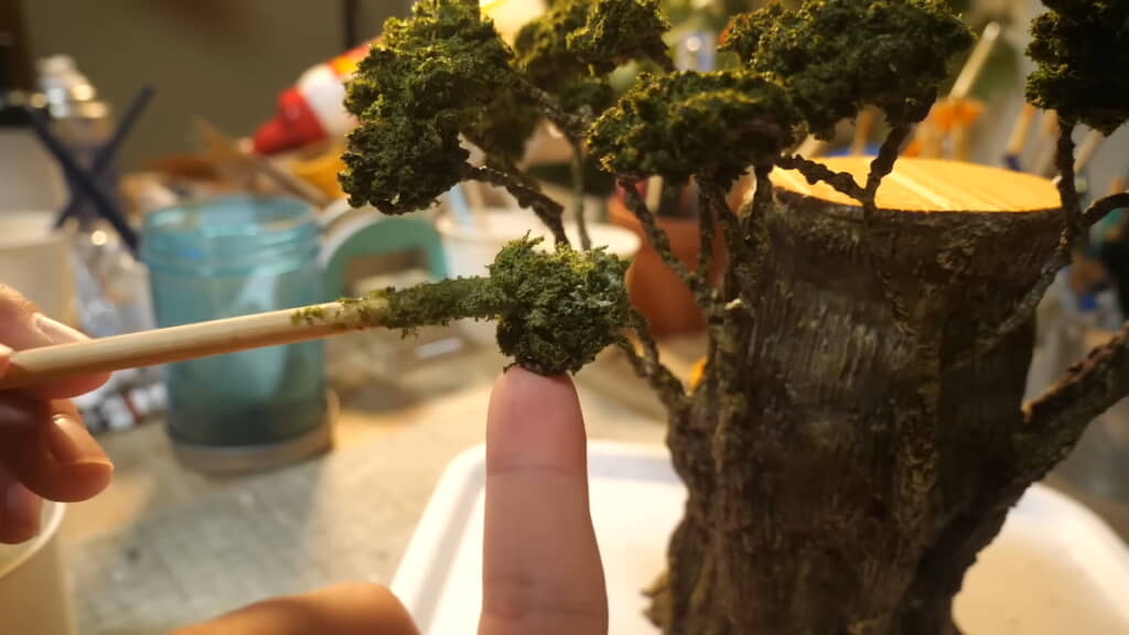 木としての外観を整える
