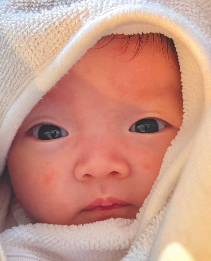 ママさんのときの赤ちゃん