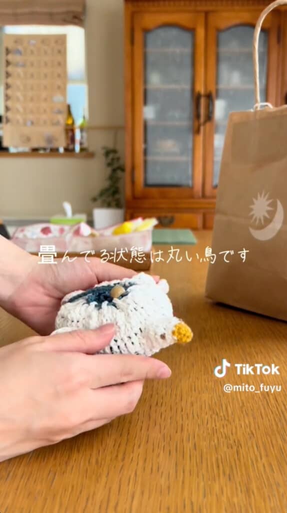 かぎ針編みで作ったものは？