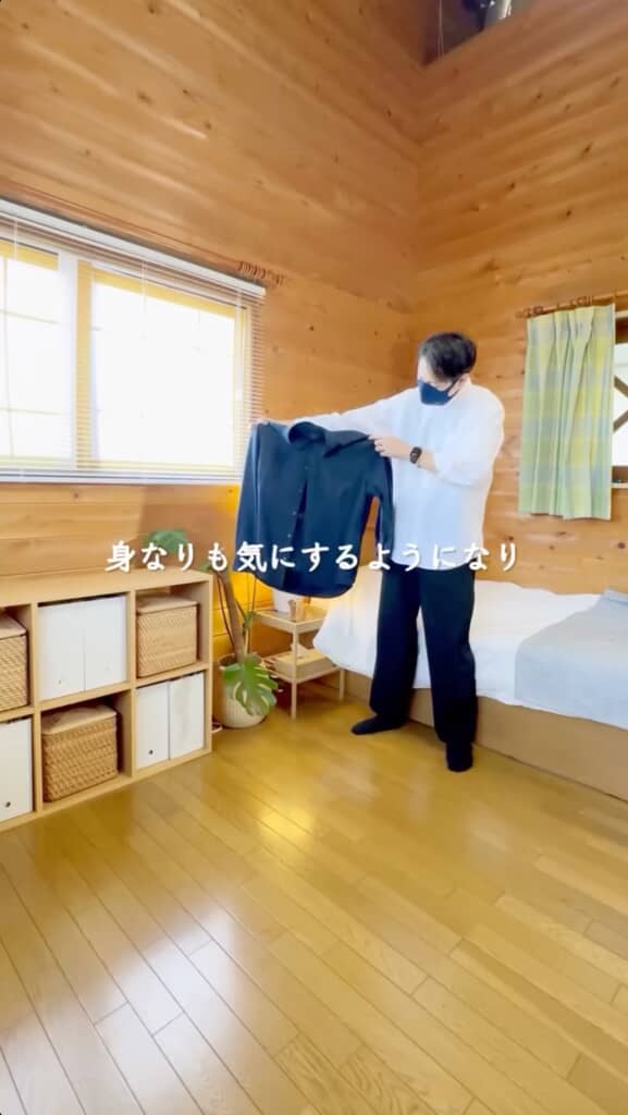 片付けをしていくうちに気持ちも安定してきました